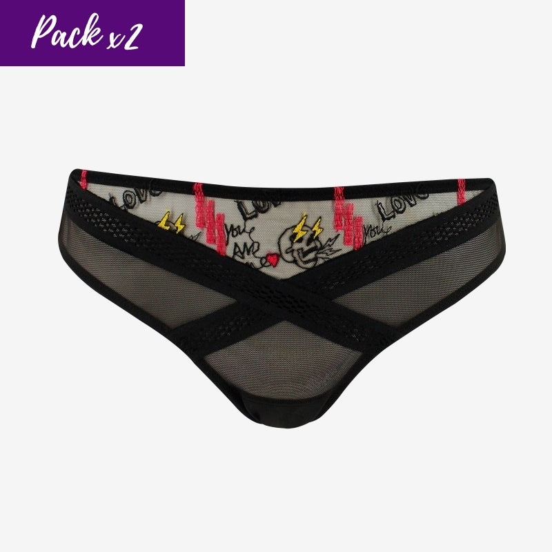Pack de 2 Tangas ADDICT