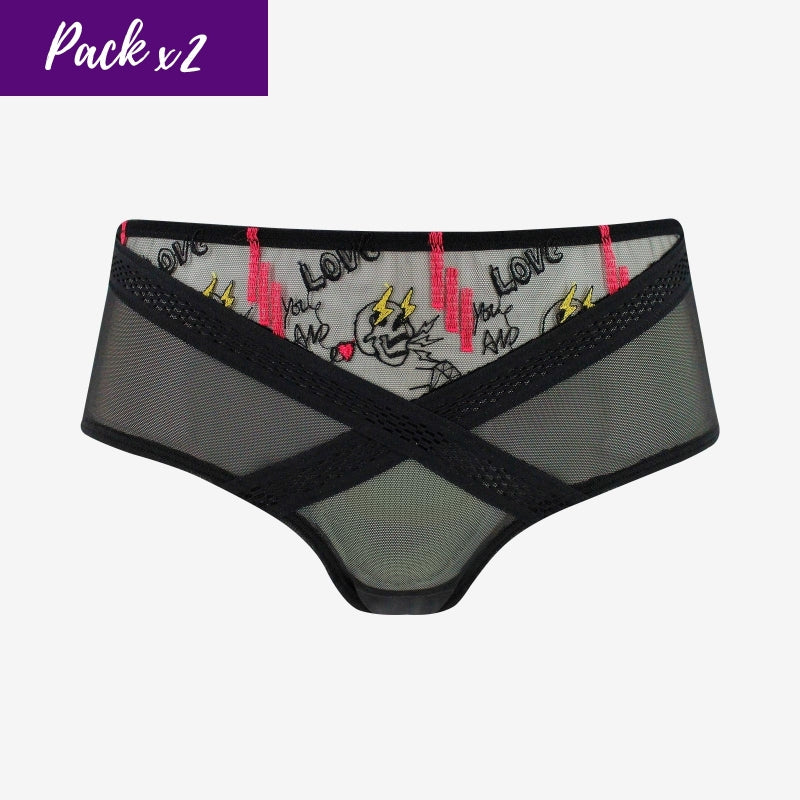 Pack de 2 Shortys ADDICT