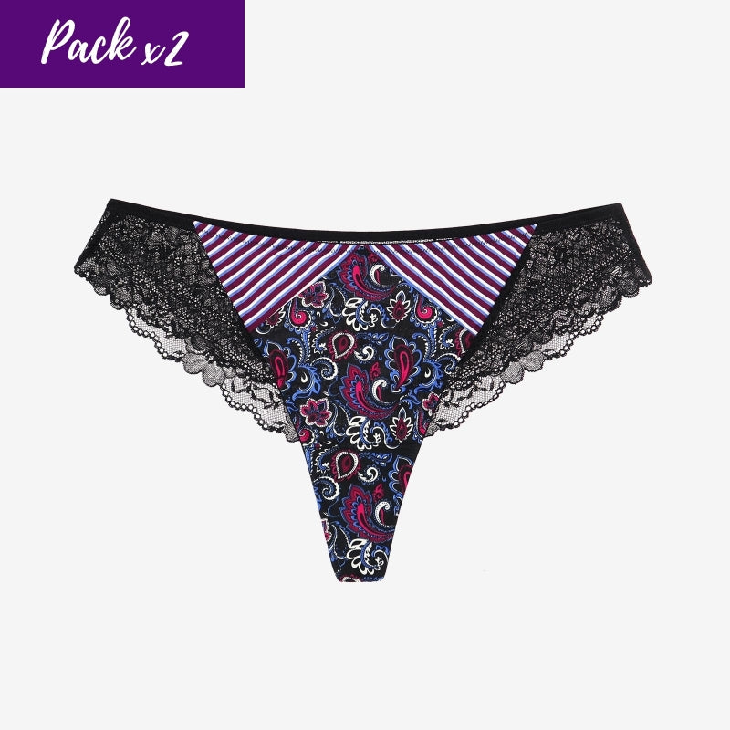 Pack de 2 Tangas REBELLE