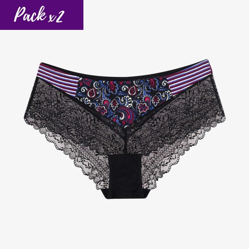 Pack de 2 Shortys REBELLE