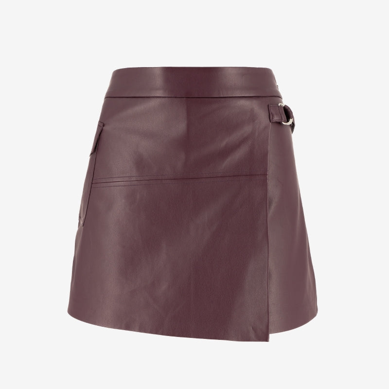 NINA BURGUNDY Short