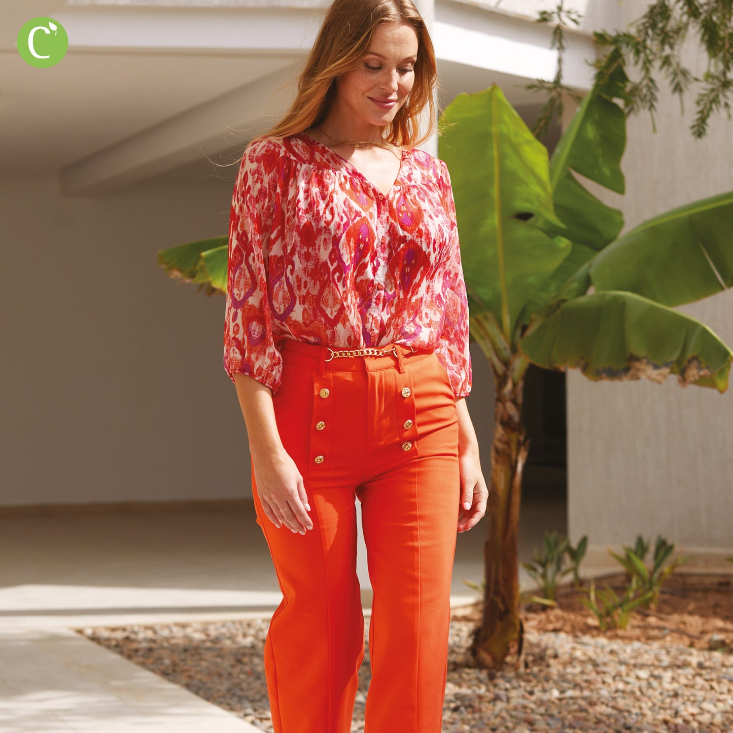 Chemisier CERISE